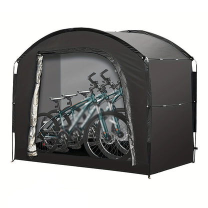 🚲 50% SCONTO! 🏕️ Tenda Rimessaggio Biciclette Portatile – Impermeabile, Spaziosa & Senza Attrezzi – Spazio Esterno Ottimale per Biciclette & Accessori 🔧