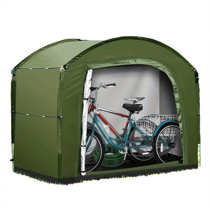 🚲 50% SCONTO! 🏕️ Tenda Rimessaggio Biciclette Portatile – Impermeabile, Spaziosa & Senza Attrezzi – Spazio Esterno Ottimale per Biciclette & Accessori 🔧