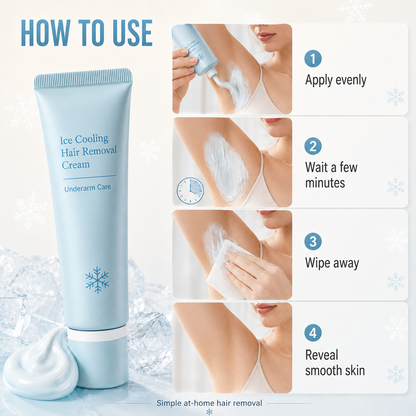 🧴🌸 Crema depilatoria delicata – Pelle vellutata in pochi minuti! ✨