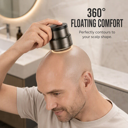 📢📢 50% DI SCONTO !! ⏰ Rasoio elettrico intelligente 2‑in‑1 per testa calva e barba con display digitale