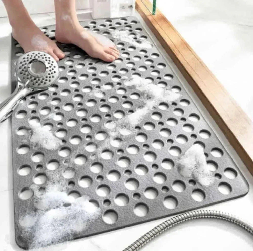 🛁🚿Tappetino antiscivolo di alta qualità per la doccia con ventose resistenti🧼