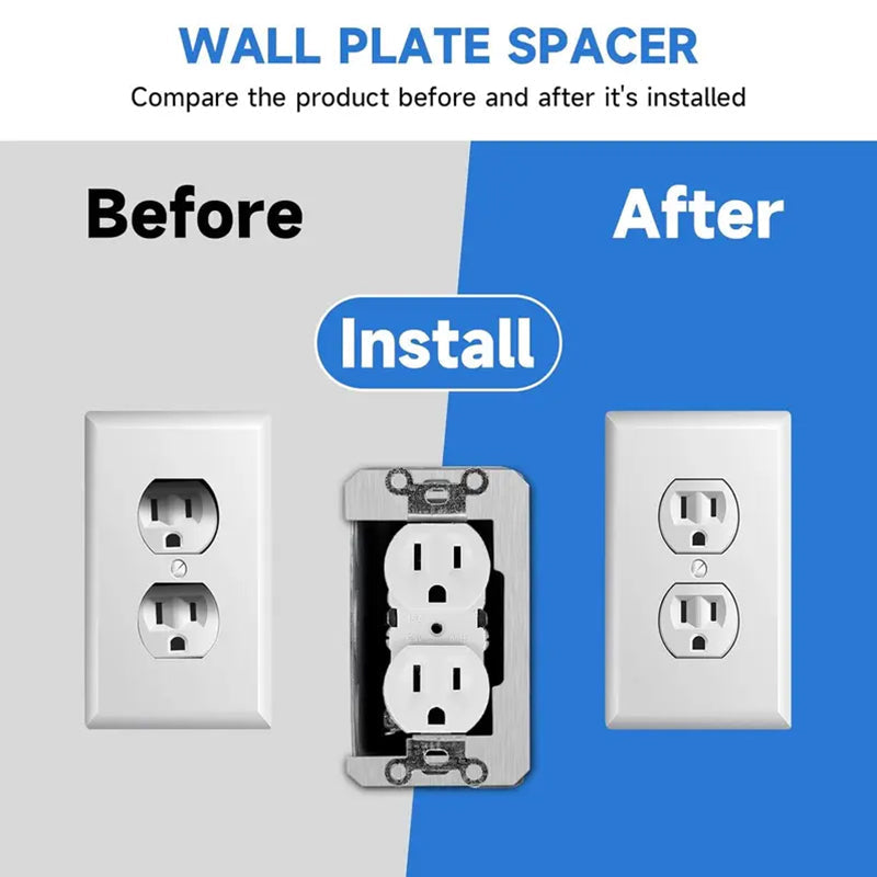 🔥 -50% Oggi: Distanziale per Placca a Parete a Filo – Metallo premium, correzione perfetta della profondità delle prese, installazione professionale e sicura. Per un fissaggio a filo muro senza disallineamenti.