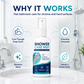 🚿 Spray Anticalcare ad Azione Rapida per Soffioni Doccia e Rubinetti – 50ml, Rimuove Depositi Minerali & Calcare – 1+1 Gratis ✨