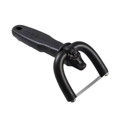 🥩 Raschietto Manuale per Grasso Carne – Lama in Acciaio Inox, Supporto a U, Impugnatura Ergonomica Antiscivolo, 18x8cm, 106g – Per Manzo, Maiale & Grigliate 🔪🍖