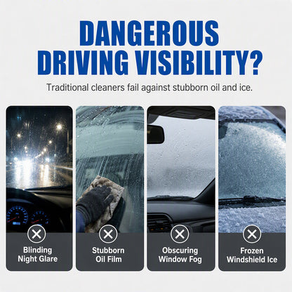Hydrophobic Antifreeze Car Glass Cleaner
