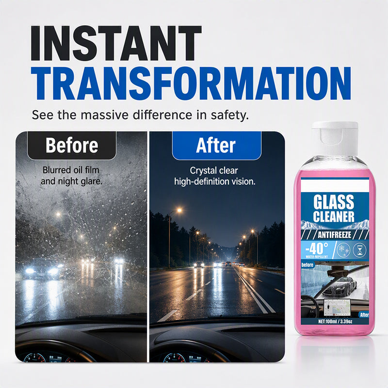 Hydrophobic Antifreeze Car Glass Cleaner