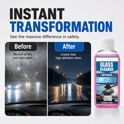 Hydrophobic Antifreeze Car Glass Cleaner