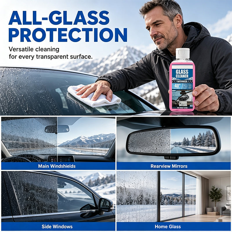 Hydrophobic Antifreeze Car Glass Cleaner