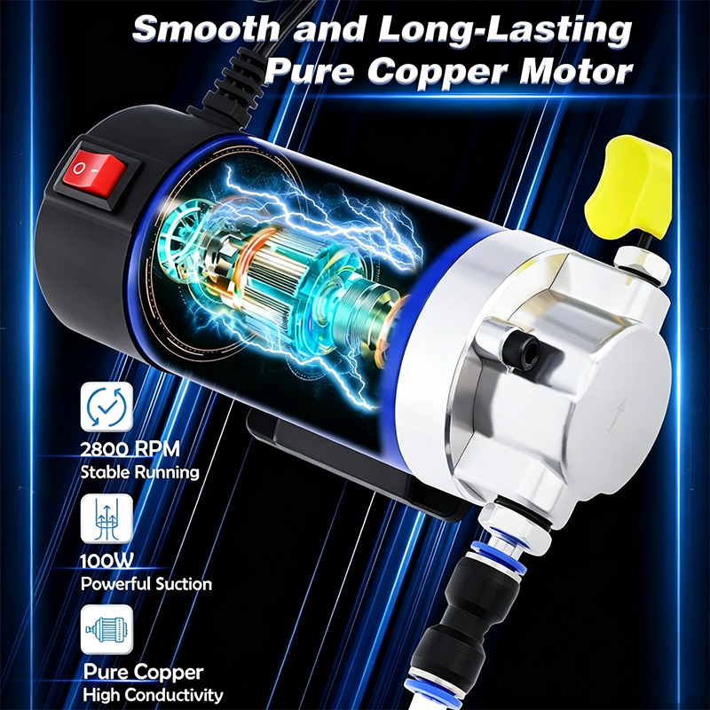 🛍️ Sconto del 50% – Pompa portatile 12 V per l'estrazione dell'olio motore e del cambio – con motore in rame, tubi flessibili e custodia inclusi 🔧