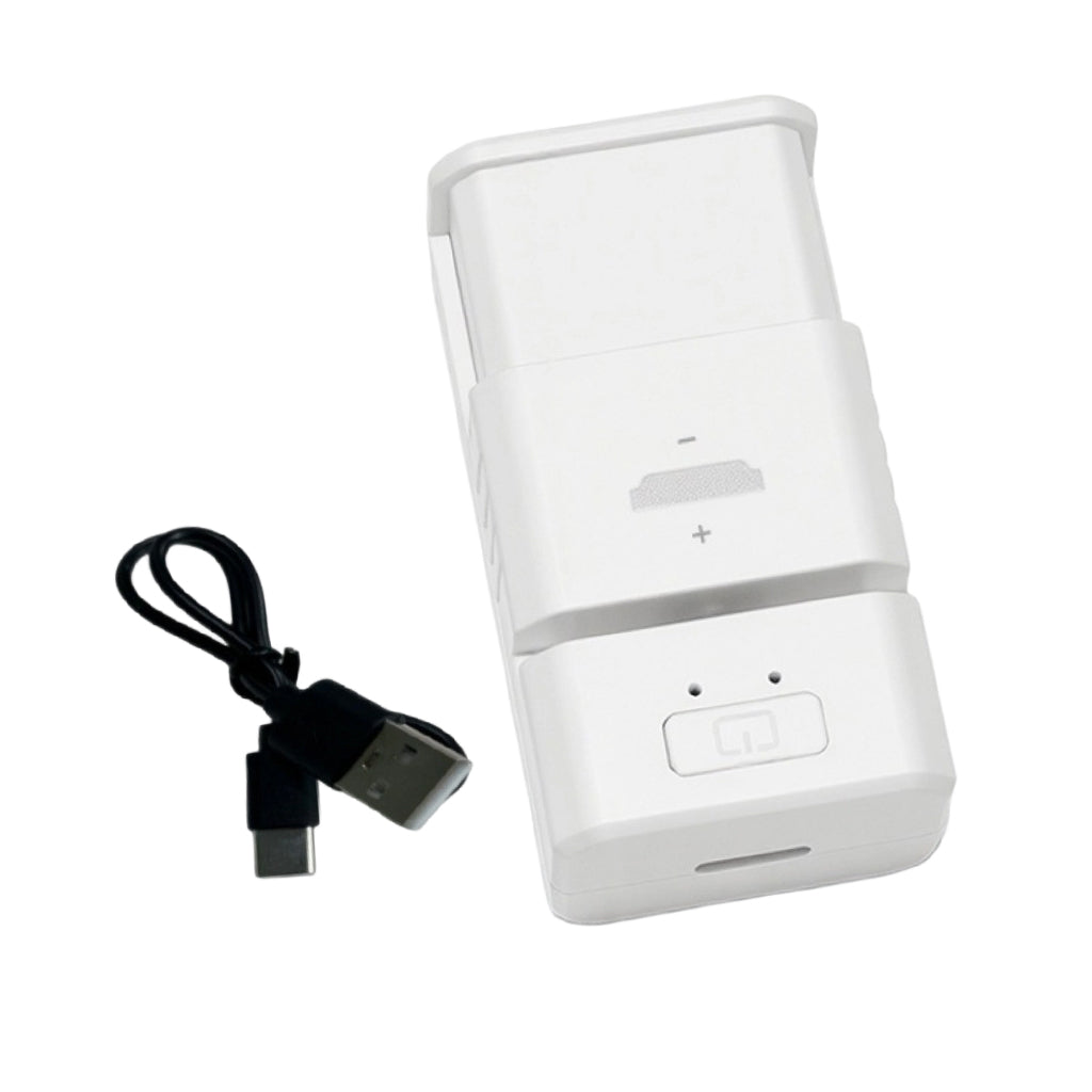 Caricabatterie portatile ricaricabile per batterie a bottone