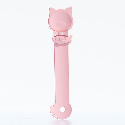 🥳OFFERTA SPECIALE🥳💞Oltre 50.000 venduti! Cucchiaio per gatti! Senza BPA, utilizzabile con una sola mano, dotato di ampia paletta per un'alimentazione pulita. Non perdertelo! ✅