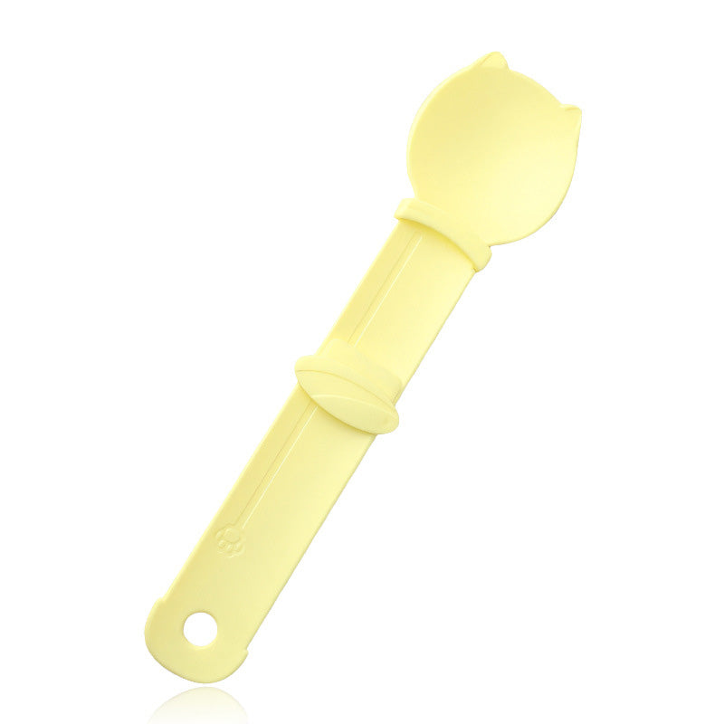 🥳OFFERTA SPECIALE🥳💞Oltre 50.000 venduti! Cucchiaio per gatti! Senza BPA, utilizzabile con una sola mano, dotato di ampia paletta per un'alimentazione pulita. Non perdertelo! ✅