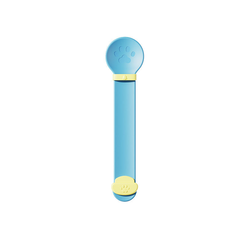 🥳OFFERTA SPECIALE🥳💞Oltre 50.000 venduti! Cucchiaio per gatti! Senza BPA, utilizzabile con una sola mano, dotato di ampia paletta per un'alimentazione pulita. Non perdertelo! ✅