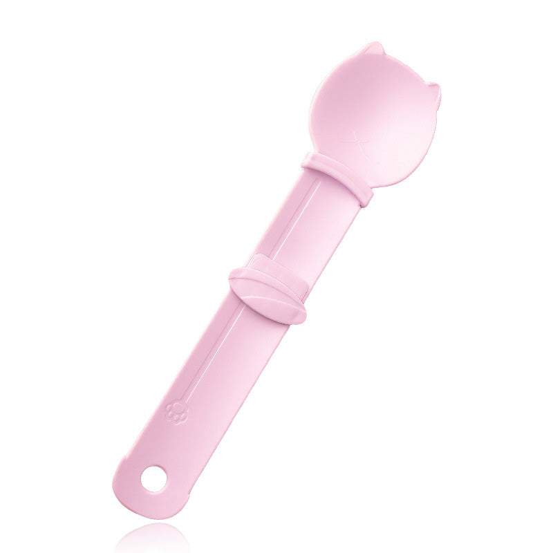 🥳OFFERTA SPECIALE🥳💞Oltre 50.000 venduti! Cucchiaio per gatti! Senza BPA, utilizzabile con una sola mano, dotato di ampia paletta per un'alimentazione pulita. Non perdertelo! ✅