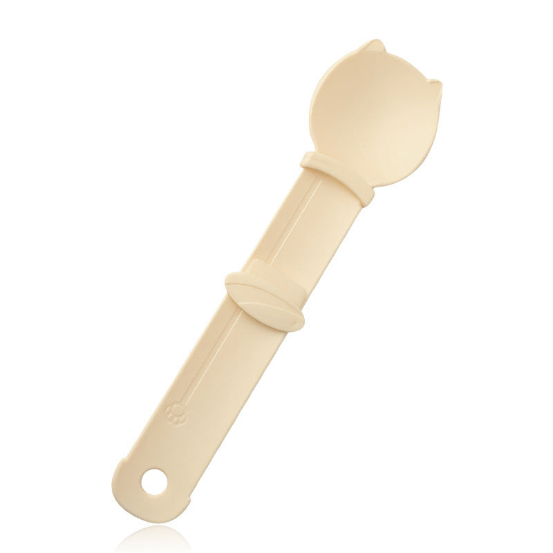 🥳OFFERTA SPECIALE🥳💞Oltre 50.000 venduti! Cucchiaio per gatti! Senza BPA, utilizzabile con una sola mano, dotato di ampia paletta per un'alimentazione pulita. Non perdertelo! ✅