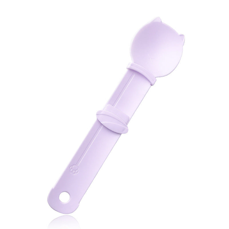 🥳OFFERTA SPECIALE🥳💞Oltre 50.000 venduti! Cucchiaio per gatti! Senza BPA, utilizzabile con una sola mano, dotato di ampia paletta per un'alimentazione pulita. Non perdertelo! ✅