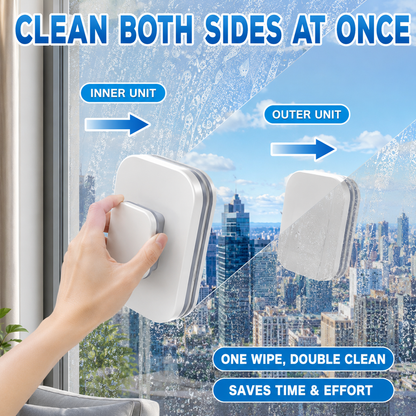 💥 50% DI SCONTO – Pulitore magnetico per finestre 6‑in‑1: doppia azione, totalmente sicuro, risultati perfetti fin dalla prima passata – acquistalo subito 🧲 🛒