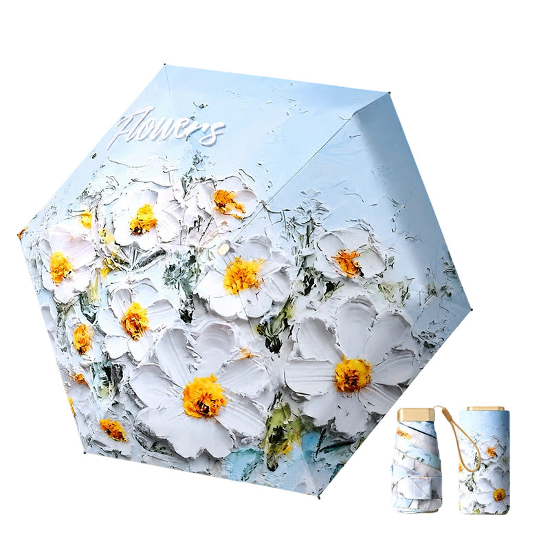 📢📢SCONTO DEL 50%!! ⏰Ombrello da sole mini UPF 50+