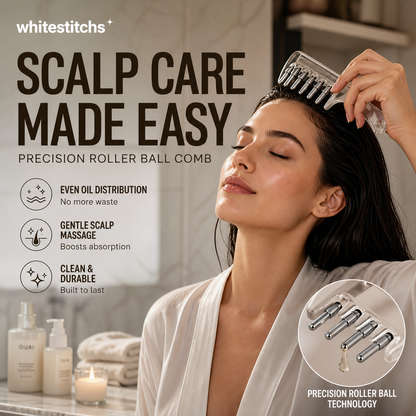 🥳VENDITA CALDA🥳💞OLTRE 10.000 PEZZI VENDUTI! Pettine per Olio per Capelli. Rulli di precisione, erogazione uniforme e massaggio del cuoio capelluto. Nessuno spreco, nessun disordine – acquistalo subito! ✅