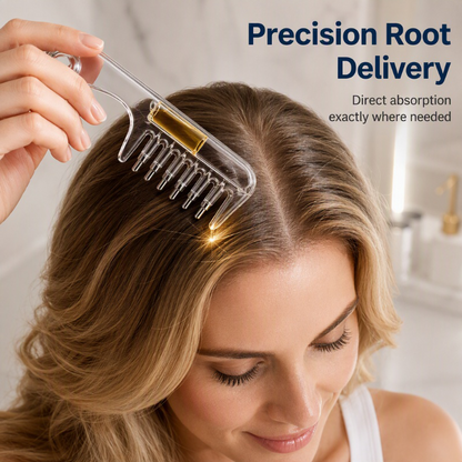 🥳VENDITA CALDA🥳💞OLTRE 10.000 PEZZI VENDUTI! Pettine per Olio per Capelli. Rulli di precisione, erogazione uniforme e massaggio del cuoio capelluto. Nessuno spreco, nessun disordine – acquistalo subito! ✅