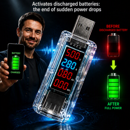 🔌 50% DI SCONTO | Dongle Riparazione Batteria Smartphone USB – Plug & Play, Senza Smontaggio, Ottimizza le Prestazioni della Batteria del Tuo Telefono!