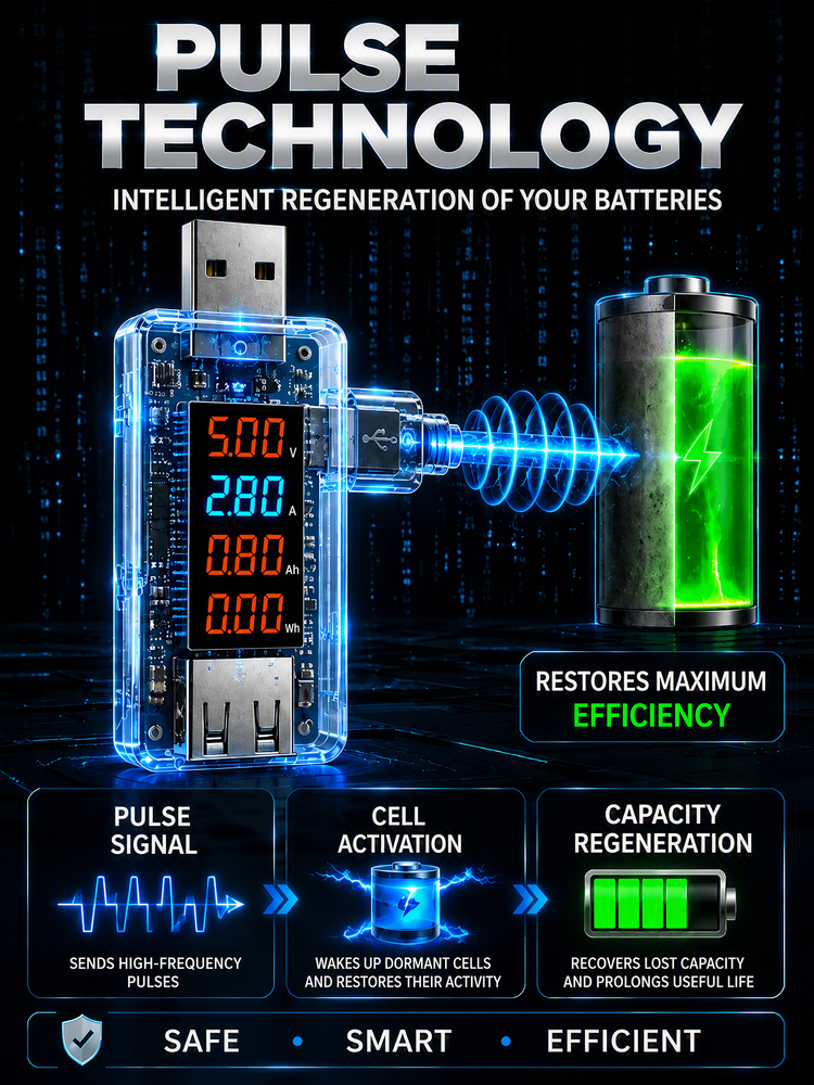 🔌 50% DI SCONTO | Dongle Riparazione Batteria Smartphone USB – Plug & Play, Senza Smontaggio, Ottimizza le Prestazioni della Batteria del Tuo Telefono!