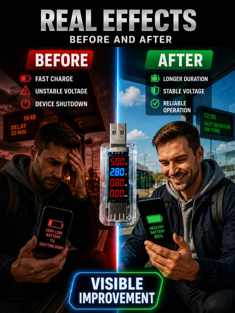🔌 50% DI SCONTO | Dongle Riparazione Batteria Smartphone USB – Plug & Play, Senza Smontaggio, Ottimizza le Prestazioni della Batteria del Tuo Telefono!