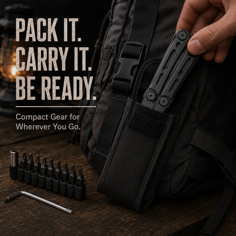 📢📢 50% DI SCONTO!! ⏰ Pinza multifunzionale pieghevole portatile con custodia