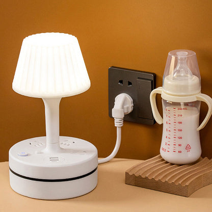 💡 Lampada da comodino con prese AC e porte USB