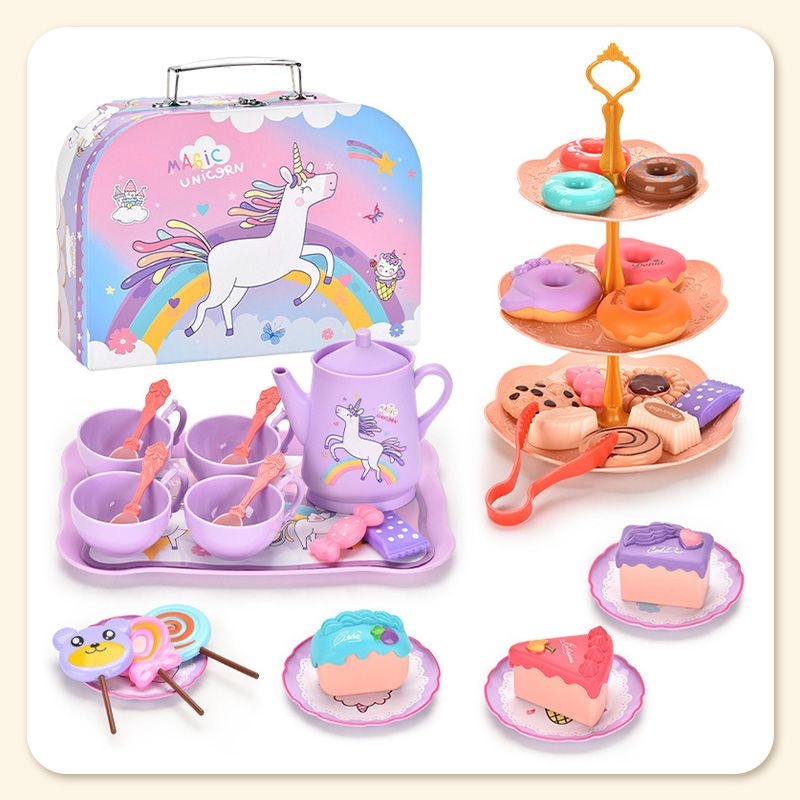 🦄 Magico Set da Tè per Bambini | Tea Party Fantastico, Gioco Creativo e Sociale con Accessori Completi