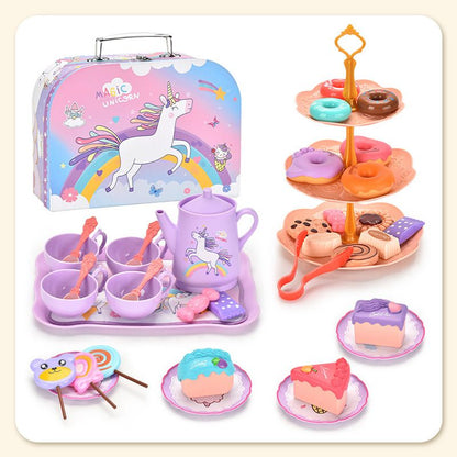 🦄 Magico Set da Tè per Bambini | Tea Party Fantastico, Gioco Creativo e Sociale con Accessori Completi