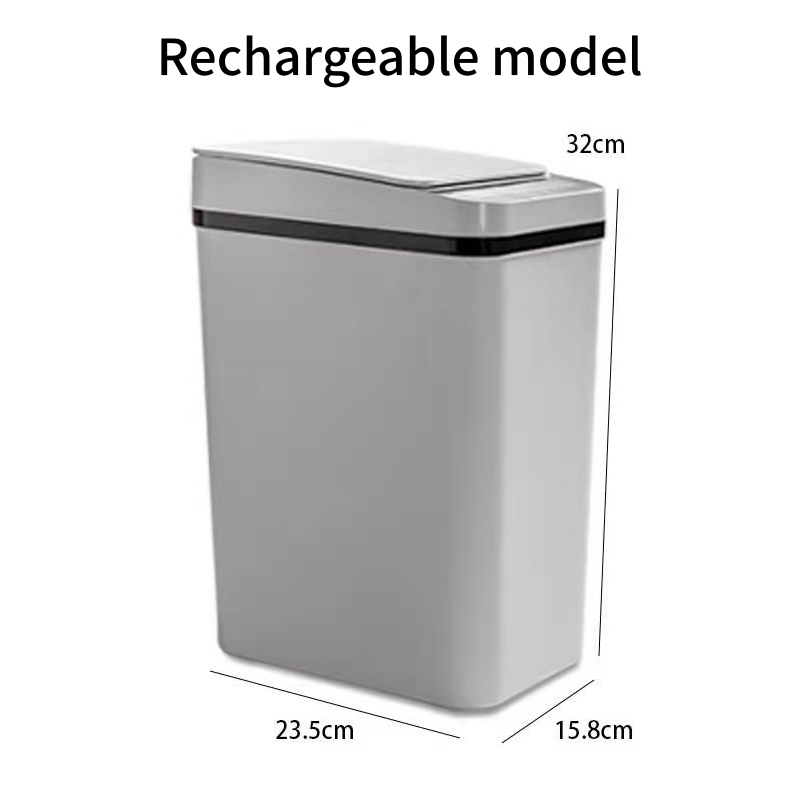 🗑️ Cestino intelligente Nine Stars da 49 L con sensore di movimento