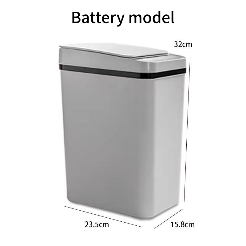🗑️ Cestino intelligente Nine Stars da 49 L con sensore di movimento