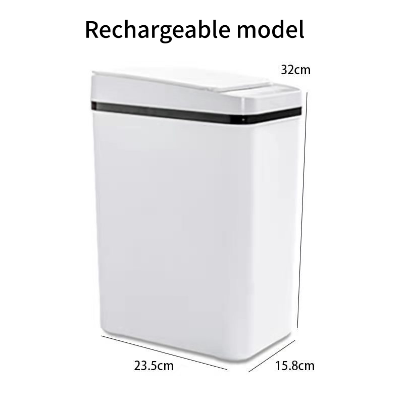 🗑️ Cestino intelligente Nine Stars da 49 L con sensore di movimento