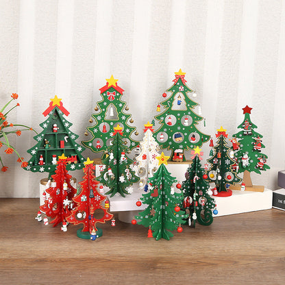 🎄 Set di decorazioni per albero di Natale in legno fai‑da‑te – Costruisci, decora e divertiti! ✨