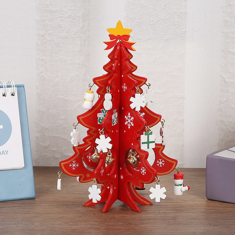 🎄 Set di decorazioni per albero di Natale in legno fai‑da‑te – Costruisci, decora e divertiti! ✨