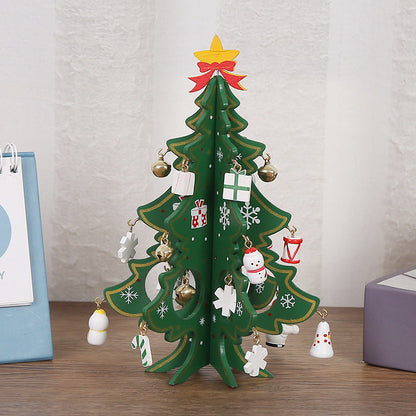 🎄 Set di decorazioni per albero di Natale in legno fai‑da‑te – Costruisci, decora e divertiti! ✨
