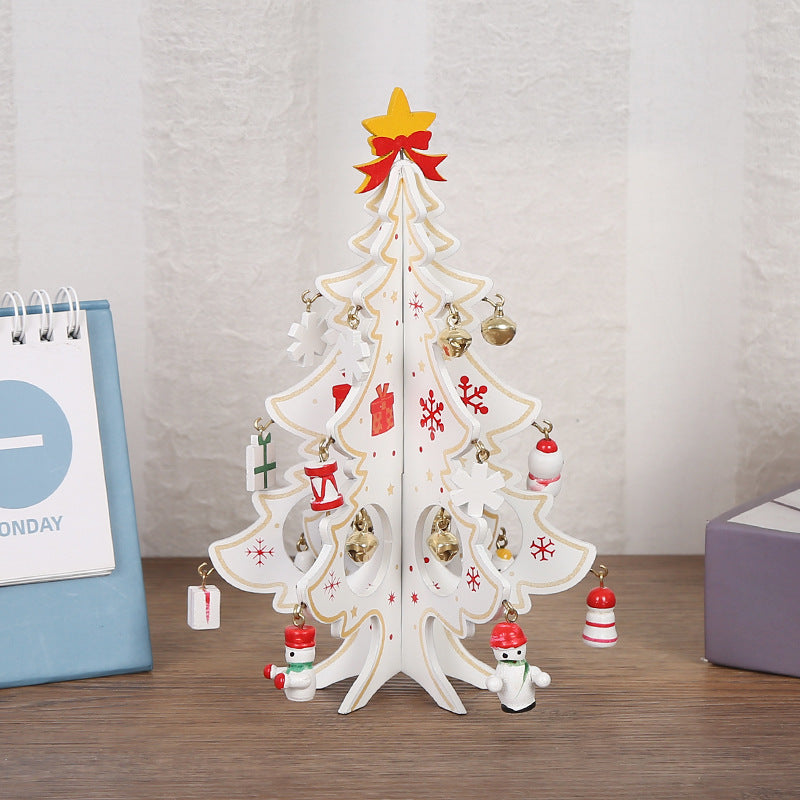🎄 Set di decorazioni per albero di Natale in legno fai‑da‑te – Costruisci, decora e divertiti! ✨