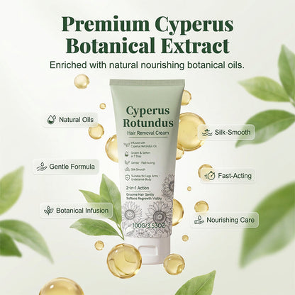 Crema depilatoria dalla texture setosa