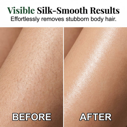 Crema depilatoria dalla texture setosa