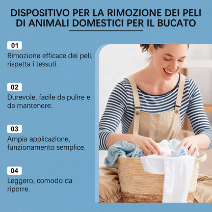 🔥Sconto del 50% ultimo giorno!🔥Sfere di lavaggio riutilizzabili per rimuovere i peli degli animali domestici