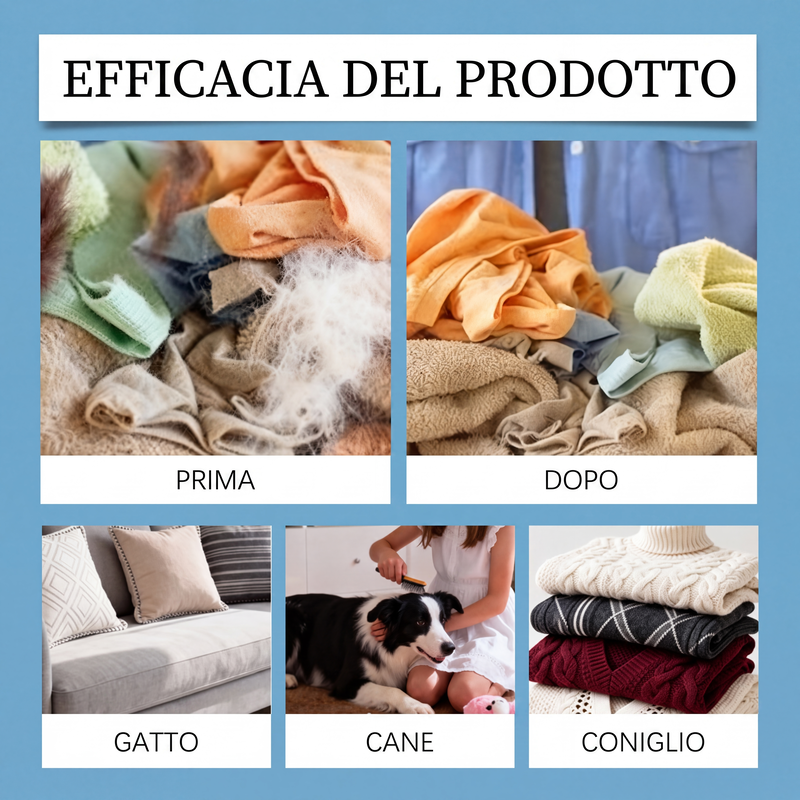 🔥Sconto del 50% ultimo giorno!🔥Sfere di lavaggio riutilizzabili per rimuovere i peli degli animali domestici