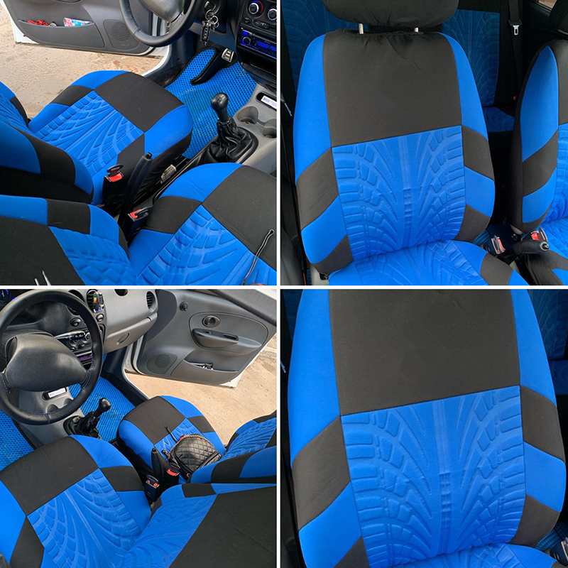 ✅ Acquista più set e risparmia ancora di più! 🚗 Set coprisedili auto con motivo battistrada