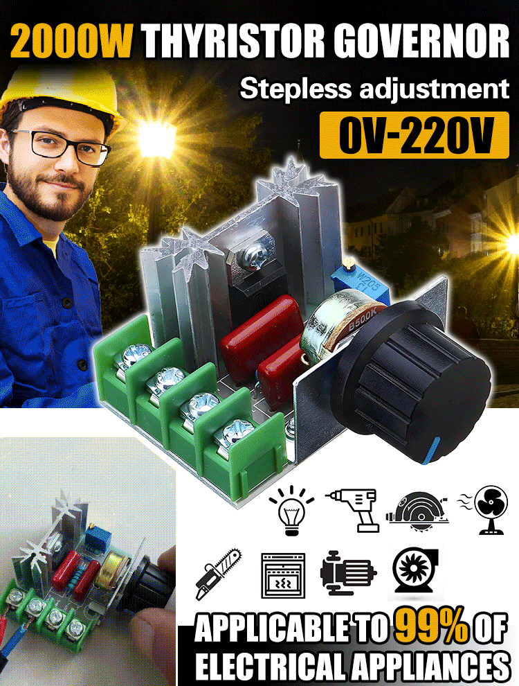 Regulador de tensión de subida y bajada de 2000 W（505 OFF）