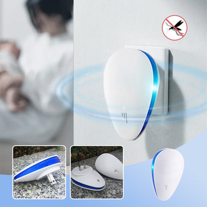 Repellente ultrasonico silenzioso multi-funzione per insetti e parassiti