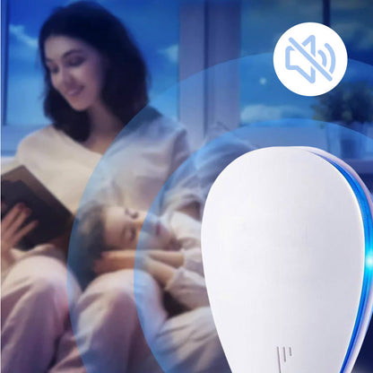 Repellente ultrasonico silenzioso multi-funzione per insetti e parassiti