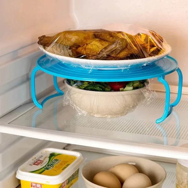 🍽️ Vassoio Pieghevole 2-in-1 per Microonde – Riscalda Due Pietanze Insieme | Manici Cool-Touch Antiscottatura | Silicone Alimentare Senza BPA | Antiscivolo e Salvaspazio | Ø 23,5 × 8,3 cm ✨