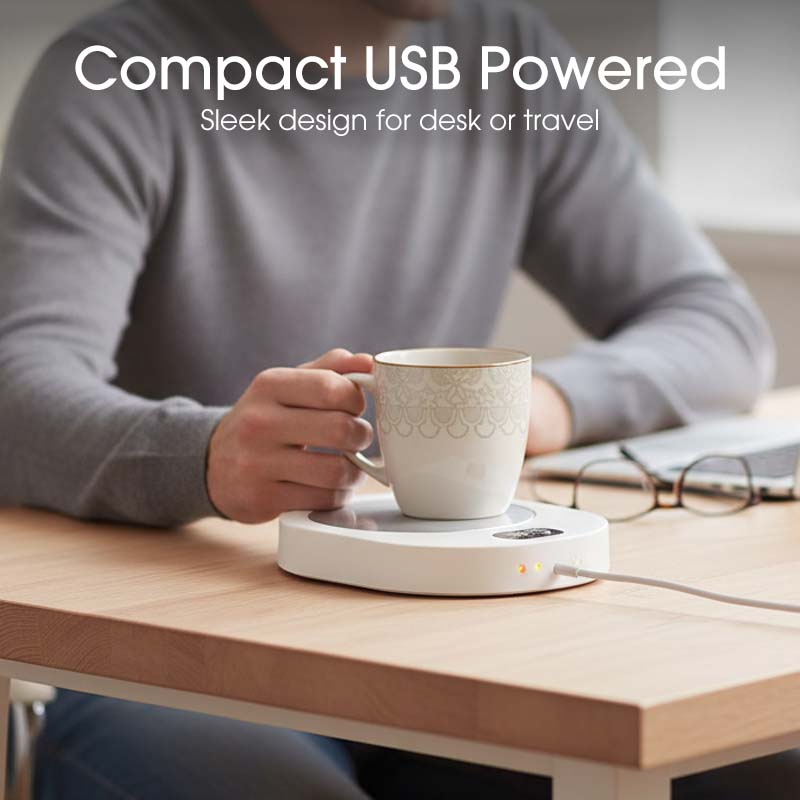 Sottobicchiere Riscaldante USB Intelligente