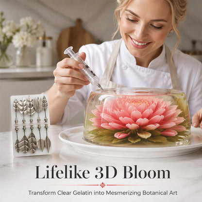 🔥 -50% Oggi: Strumenti per l’Arte con Gelatina 3D – Set completo per creare fiori e decorazioni in gelatina, aghi e punte di precisione, facile per principianti.
