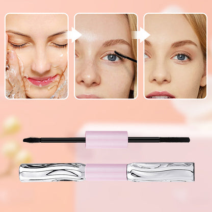 🔥 -50% Oggi: Mascara 2 in 1 Volumizzante & Arricciante – Doppia testina per volume e lunghezza, waterproof e antisbavatura, pennello 3D antigrumi. Nero intenso.